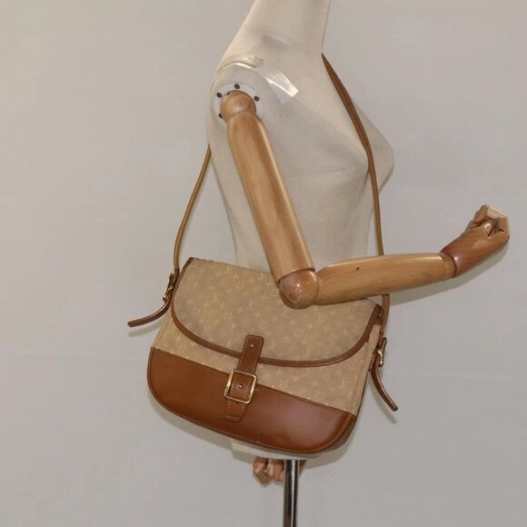 LOUIS VUITTON Monogram mini Marjorie GM Shoulder Bag Brown M92694 LV Auth BD1259 - Picture 3 of 16